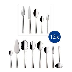 Set tacamuri 68 piese, Villeroy & Boch, Victor Cutlery, 12 persoane, inox 18/10 imagine