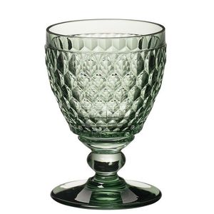 Set 4 pahare de vin alb, Villeroy & Boch, Boston, 230 ml, sticla cristal, verde imagine