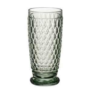 Set 4 pahare de bere/highball, Villeroy & Boch, Boston, 400 ml, sticla cristal, verde imagine