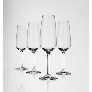 Set 4 pahare pentru sampanie, Vivo Villeroy & Boch, Voice Basic Glass, 283 ml, sticla cristal imagine