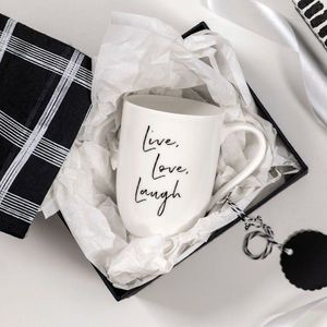 Cana Live Love Laugh, Villeroy & Boch Statement, 280 ml, portelan premium imagine