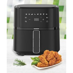 Friteuza BlackMatte, Heinner, 4 L, 1500W, plastic, negru imagine