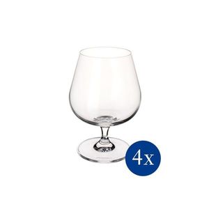 Set 4 pahare de coniac, Villeroy & Boch, Entree, 400 ml, sticla cristal imagine