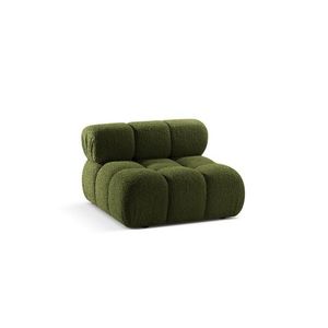 Modul pentru canapea modulara, 1 loc, Bellis-213, Micadoni Home, 94x94x70 cm, tesatura boucle, verde imagine