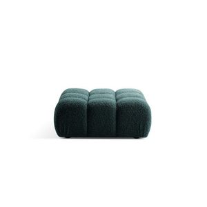 Taburet, Bellis-213, Micadoni Home, 94x94x43 cm, tesatura boucle, petrol imagine