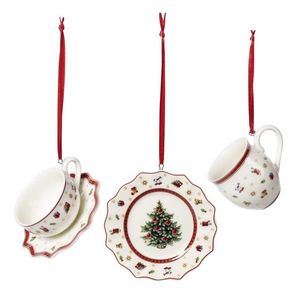 Set 3 globuri, Villeroy & Boch, Toy's Delight Decoration Tableware, 6.3 cm, portelan premium imagine