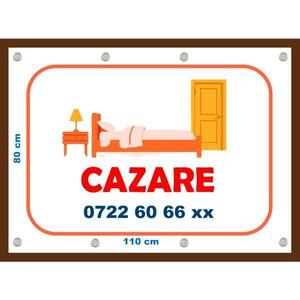 Banner Cazare dimensiune 80x110 cm imagine