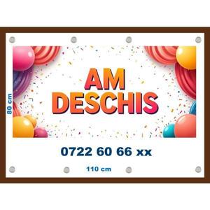 Banner Am Deschis model 2, dimensiune 80x110 cm imagine