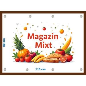 Banner Magazin Mixt 80x110 cm cu capse imagine