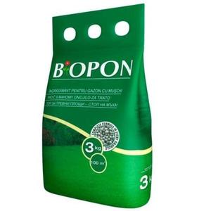 Ingrasamant pentru gazon cu muschi control Biopon, 3 kg imagine