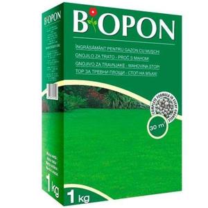 Ingrasamant pentru gazon cu muschi control Biopon 1 kg imagine