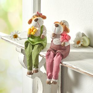 2 figurine decorative Oaie imagine