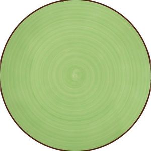 Lamart LT9085 farfurie mică din ceramică Happy, diametru 26, 8 cm, verde, verde imagine