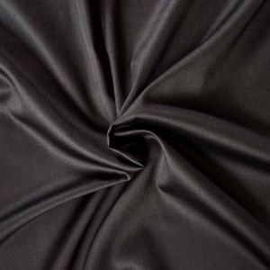 Kvalitex Satin foaie cu elastic negru , 80 x 200cm, negru, 80 x 200 cm imagine