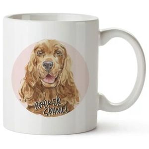 Bohemia Gifts Cană din ceramică - Cocker Spaniel , 350 ml imagine