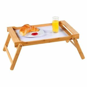 Kesper 77605 Tavă de servire cu picioare pliabilebambus, 54, 5 x 33 cm imagine