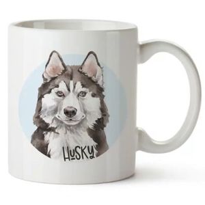 Bohemia Gifts Cană din ceramică - Husky, 350 ml imagine