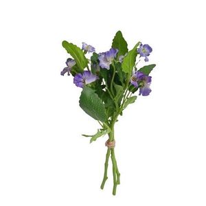 Pachet artificial Pansy mov deschis, 37 cm imagine