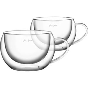 Lamart LT9012 set de pahare Cappuccino Vaso, 270ml, 2 buc imagine