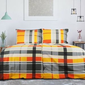 B.E.S. Petrovice Crepe pat Top Class Orange kube, 140 x 200 cm, 70 x 90 cm imagine