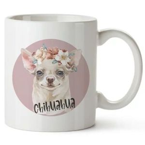 Bohemia Gifts Cană din ceramică - Chihuahua, 350ml imagine