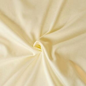 Cearșaf Kvalitex Satin cu elastic crem , 120 x 200cm, crem deschis, 120 x 200 cm imagine