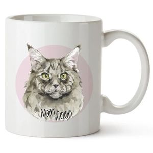 Bohemia Gifts Cană din ceramică - Main Coon - 350ml imagine