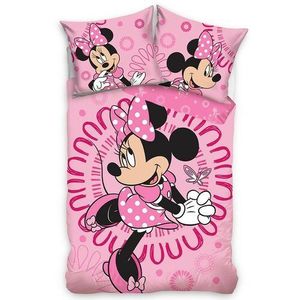 Carbotex Lenjerie de pat din bumbac pentru copiiFabulous Minnie , 140 x 200 cm, 70 x 90 cm imagine