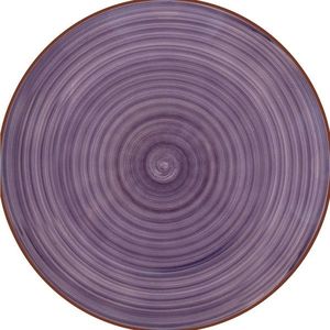 Lamart LT9084 farfurie mică din ceramică Happy, diametru 26, 8 cm, violet, mov imagine