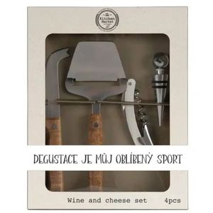 Bohemia Gifts Set cadou pentru feliat brânză -Sportul preferat imagine