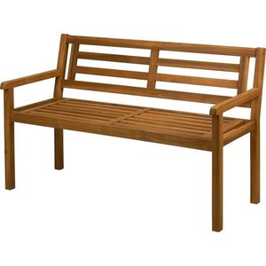 Bancă de grădină Alissa, lemn de acacia, 120 x 57cm x în.75 cm imagine