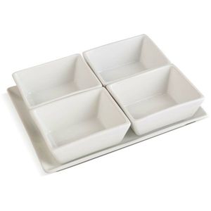 Lamart LT9220 Set de 5 farfurii Dine, 20 x 15, 5 cm imagine