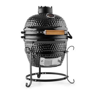 Klarstein Kamado gratar ceramica Grill 11 " BBQ negru imagine