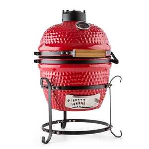 Klarstein Kamado gratar ceramica Grill 11 "fumător BBQ rosu imagine