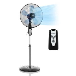 Klarstein Summerjam, ventilator cu suport, negru, 41 cm, 50 W, 3 nivele de viteză, debitul de aer 69.18 m³ / min., inclusiv telecomandă imagine