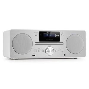 Auna HARVARD, micro sistem, dab / dab +, tuner fm, cd player, usb portabil, alb imagine