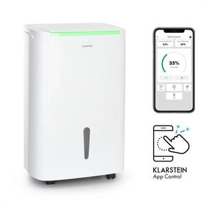 Klarstein DryFy Pro Connect Smart, Dezumidificator de aer, WiFi, Compresie, 30l/d, 25-30m², Alb imagine