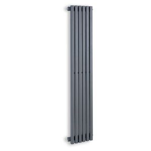 Besoa Delgado 120 x 25, radiator, 508 W, apă caldă, 1/2 ", 4 - 10 m², gri imagine