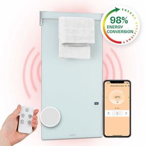 Klarstein Hot Spot Crystal Spotless Smart, încălzitor cu infraroșu, 750 W, aplicație, alb imagine