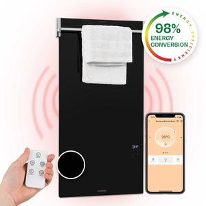 Klarstein Hot Spot Crystal Spotless Smart, încălzitor cu infraroșu, 750 W, aplicație, negru imagine