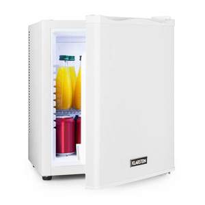 Klarstein Happy Hour 30, minibar, 30 l, 5 - 15 °C, clasa energetică G, silențios, 25 dB, lumină LED, alb imagine