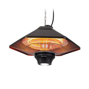 Blumfeldt Heat Hexa, încălzitor cu infraroșu, 800/1200 W, halogen, IP34, LED, bronz imagine