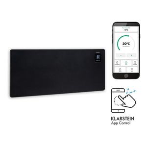 Klarstein Bansin Smart 2500, convector, 2500 W, control prin intermediul aplicației imagine