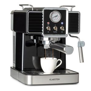 Klarstein Gusto Classico, espressor, 1350 W, presiune 20 bar, rezervor de apă: 1, 5 litri imagine