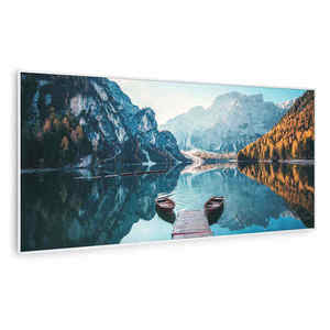 Klarstein Wonderwall Air Art Smart, încălzitor cu infraroșu, mare orizontală, 120 x 60 cm, 700 W imagine