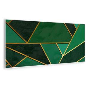 Klarstein Wonderwall Air Art Smart, încălzitor cu infraroșu, linie verde, 120 x 60 cm, 700 W imagine