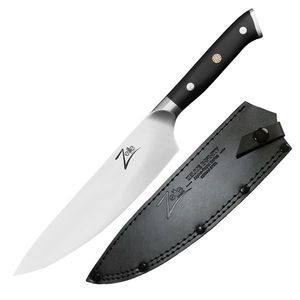 Zelite Infinity by Klarstein Alpha-Royal German 5", set de 4 cuțite pentru steak, 56 HCR, oțel inoxidabil imagine