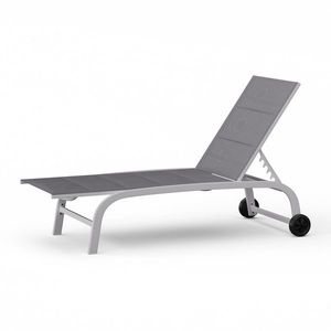 Blumfeldt Șezlong Lounger Limala XXL, șezlong, capacitate de greutate 160 kg, spătar reglabil în 5 poziții, roți imagine