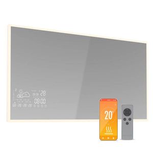 Blumfeldt Încălzitor cu infraroșu, Smart Mirror, Infraroșu, 600 W, IP44 imagine