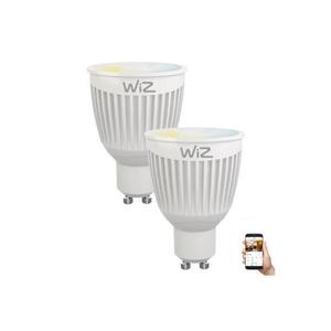 SET 2x bec LED dimabil GU10/6, 5W/230V 2700-6500K Wi-Fi WiZ imagine